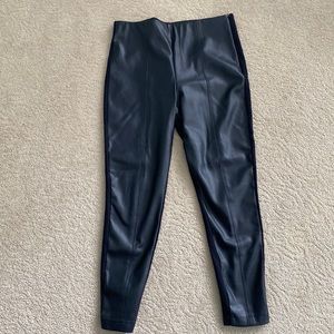 Ann Taylor Pleather Leggings